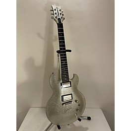 Used DBZ Guitars Used DBZ Guitars Imperial Junior St Series Champaign Sparkle Solid Body Electric Guitar