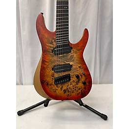 Used Schecter Guitar Research Used Schecter Guitar Research Reaper 7 Inferno Burst Solid Body Electric Guitar