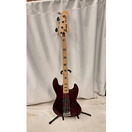 Used Spector Used 2014 Spector Coda4P DLX Trans Red Electric Bass Guitar