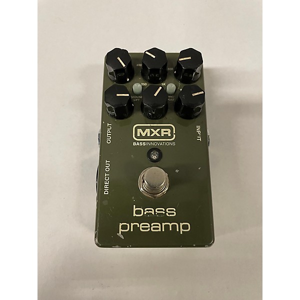 Used MXR M81 Bass Preamp Bass Effect Pedal