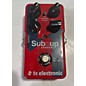 Used TC Electronic Sub N Up Octaver Effect Pedal thumbnail