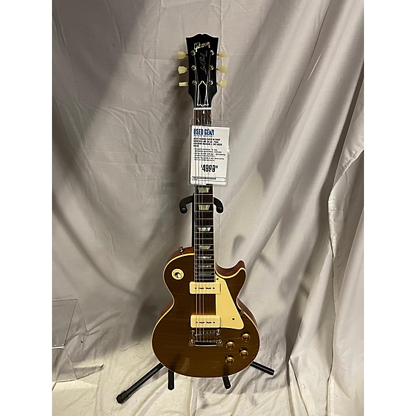 Used Gibson Custom Shop Murphy Lab '56 Les Paul Goldtop Reissue Light Aged Solid Body Electric Guitar