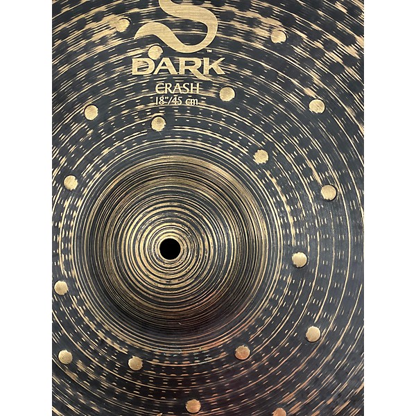 Used Zildjian 18in S Dark Crash Cymbal