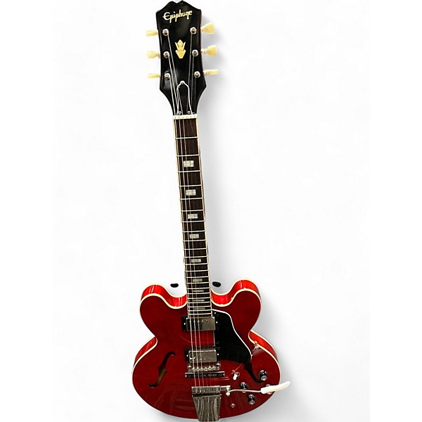 Used 2020s Epiphone joe Bonamassa 1962 es335 Maraschino Cherry Hollow Body Electric Guitar