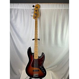 Used Fender Used 2011 Fender American Standard Jazz Bass 3 Color Sunburst Electric Bass Guitar