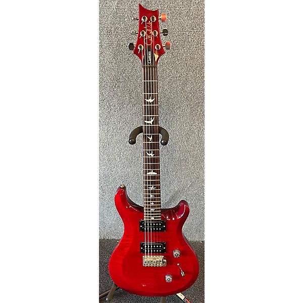 Used PRS Used PRS S2 Custom 24 Crimson Red Trans Solid Body Electric Guitar