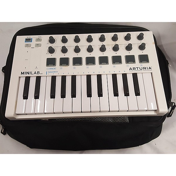 Used Arturia Minilab MKII MIDI Controller