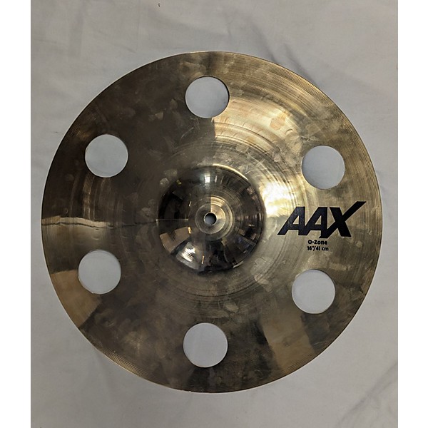 Used SABIAN Used SABIAN 16in AAX O-ZONE CRASH Cymbal