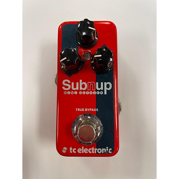 Used TC Electronic Sub N Up Mini Octaver Effect Pedal