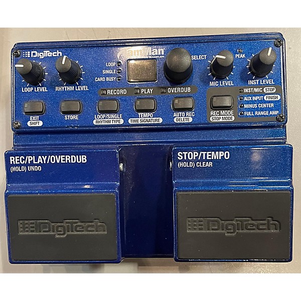 Used DigiTech JamMan Looper / Phrase Sampler Pedal