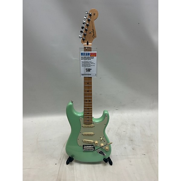 Used Fender Limited Edition Used FENDER LIMITED EDITION PLAYER SERIES Seafoam Pearl Solid Body Electric Guitar