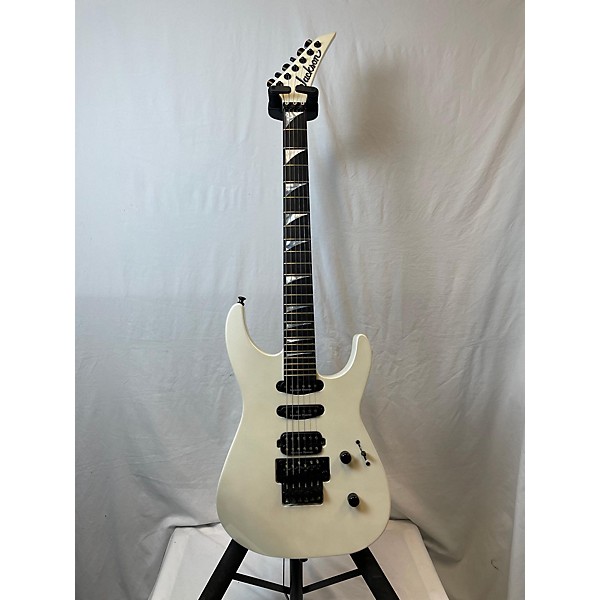 Used Jackson Used Jackson American Series Soloist SL3 Pearl White Solid Body Electric Guitar