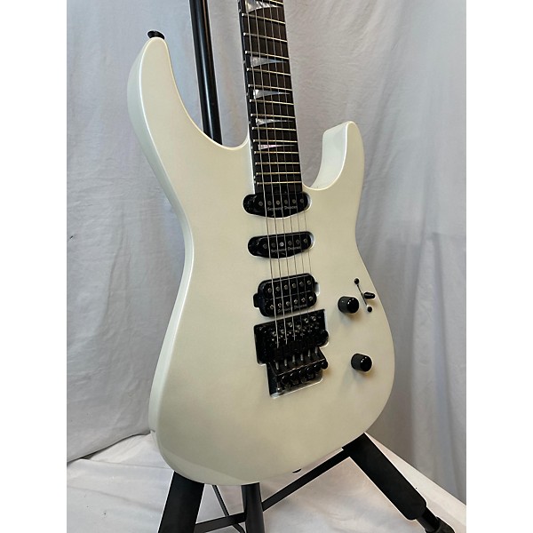 Used Jackson Used Jackson American Series Soloist SL3 Pearl White Solid Body Electric Guitar