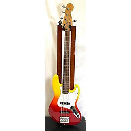 Used Fender Used Fender Player Plus Jazz Bass V Tequila Sunrise Electric Bass Guitar