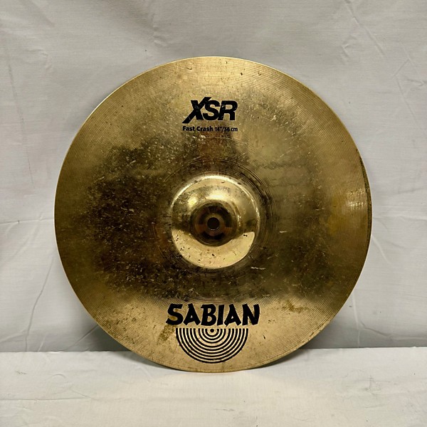 Used SABIAN Used SABIAN 14in XSR Fast Crash Cymbal