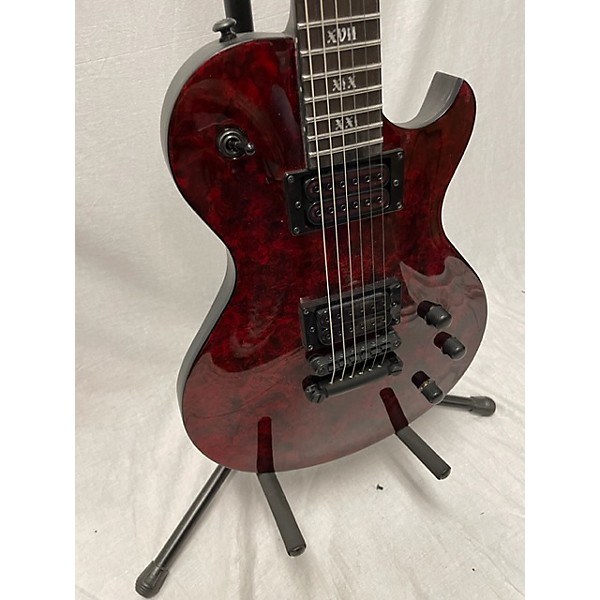 Used Schecter Guitar Research Used Schecter Guitar Research DIAMOND SERIES APOCALYPSE Metallic Candy Red Burst Solid Body ...