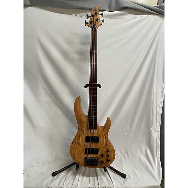 Used ESP LTD B204 Fretless Electric Bass Guitar