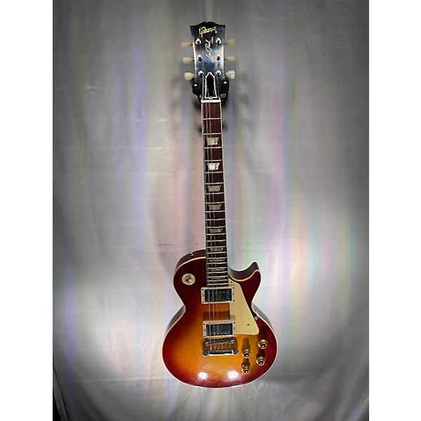 Used Gibson Used Gibson 1958 Reissue Murphy Aged Les Paul Heritage Cherry Sunburst Solid Body Electric Guitar