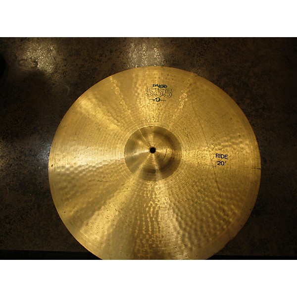 Used Paiste 20in 505 Ride Green Label Cymbal