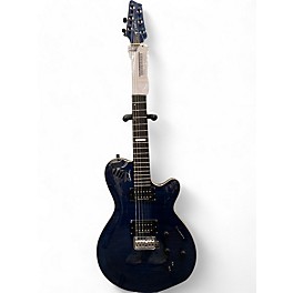 Used Godin LGXT Synth Access Blue Solid Body Electric Guitar