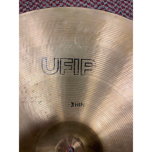 Used UFIP 18in Crash Cymbal