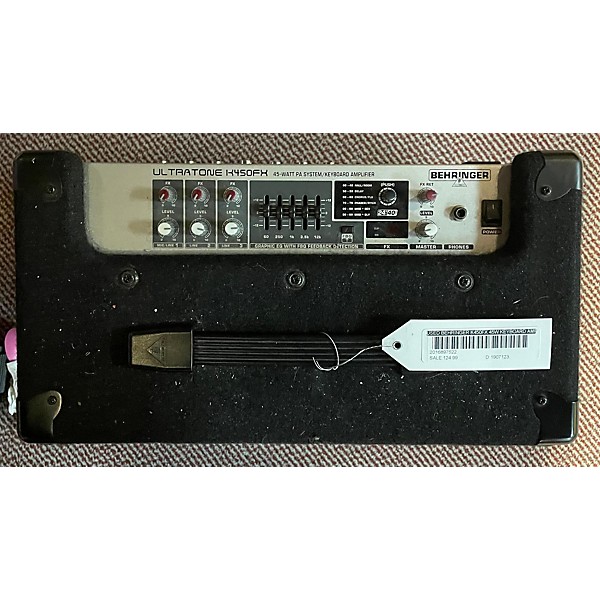 Used Behringer K450FX 45W Keyboard Amp