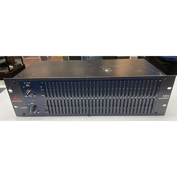 Used dbx 1231 Dual 31-Band Graphic Equalizer