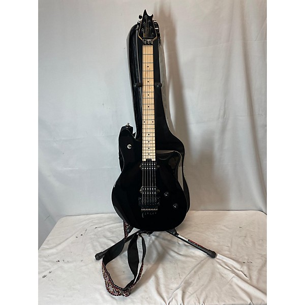 Used EVH Used EVH Wolfgang Standard Black Solid Body Electric Guitar