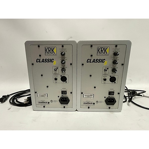 Used KRK Classic 5 Sb Pair Powered Monitor