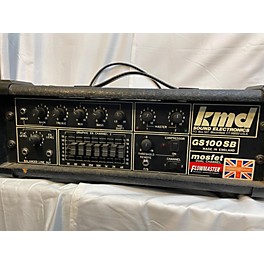 Used In Store Used Used KMD Electronics Gs100sb Solid State Guitar Amp Head