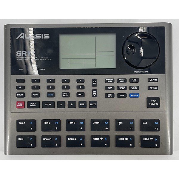 Used Used Alesis SR18 Drum Machine