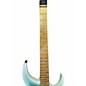 Used Legator ghost g6 white with blue burst Solid Body Electric Guitar