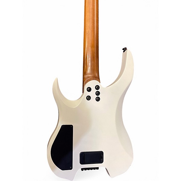 Used Legator ghost g6 white with blue burst Solid Body Electric Guitar