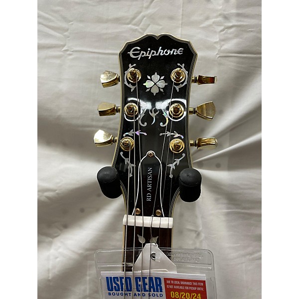 Used Epiphone Used Epiphone Lee Malia Signature RD Custom Artisan Natural Solid Body Electric Guitar