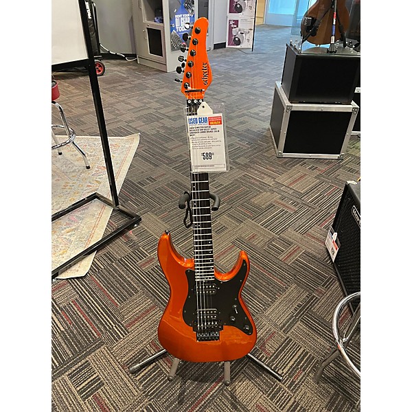 Used Schecter Guitar Research Used Schecter Guitar Research Sun Valley Super Shredder Lambo Orange Solid Body Electric Guitar