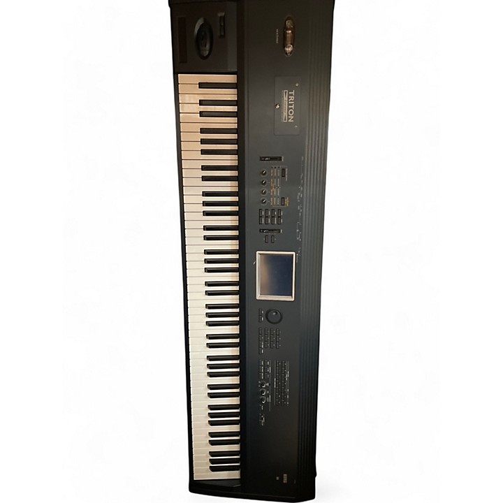 セットアップ KORG SCSI端子カバーなし、底面の塗装はげ他（KORG TRITON-Rack 鍵盤楽器