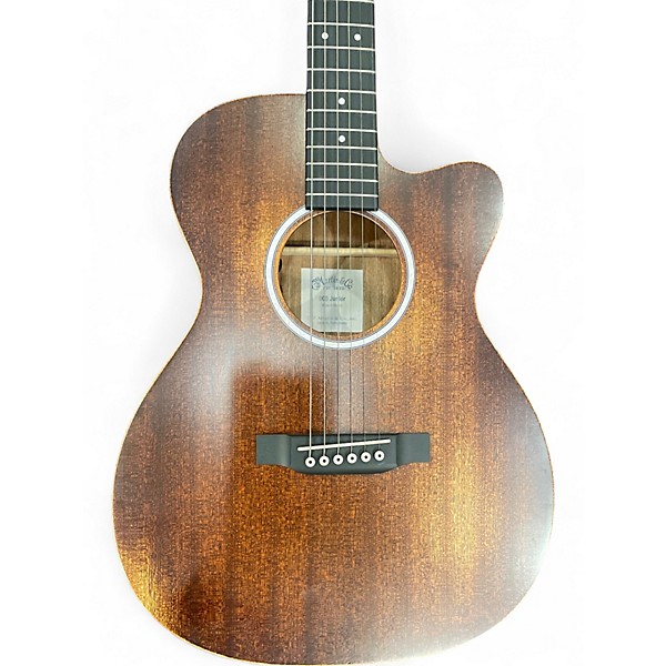 Used Martin 000JR 10E Streetmaster Mahogany Acoustic Electric Guitar
