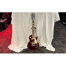 Used Gibson Used Gibson Les Paul Traditional Pro V Burgundy Solid Body Electric Guitar