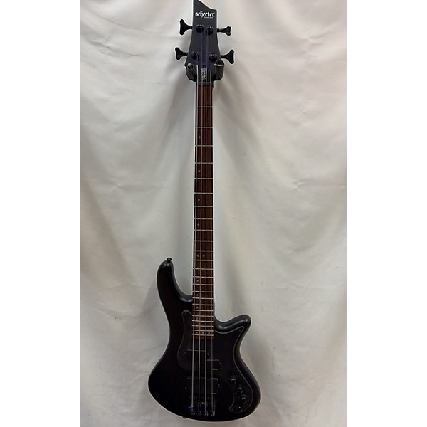 Used Schecter Guitar Research Used Schecter Guitar Research Stiletto Stealth Black Electric Bass Guitar