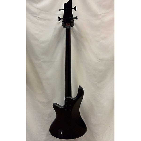 Used Schecter Guitar Research Used Schecter Guitar Research Stiletto Stealth Black Electric Bass Guitar