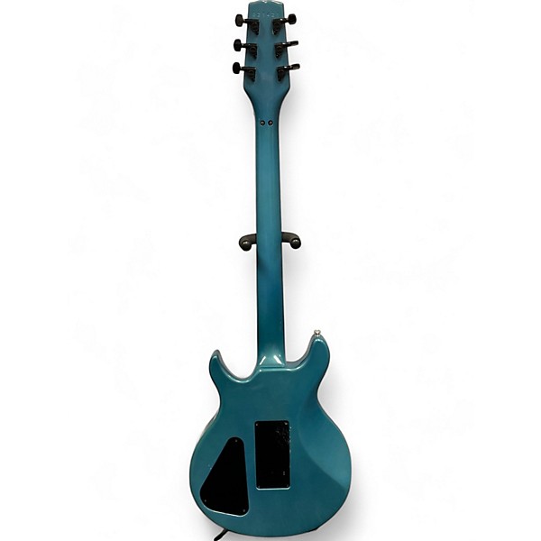 Vintage 1988 Hamer DOUBLECUT Blue Solid Body Electric Guitar