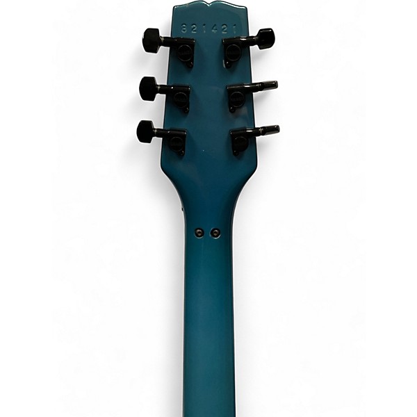 Vintage 1988 Hamer DOUBLECUT Blue Solid Body Electric Guitar