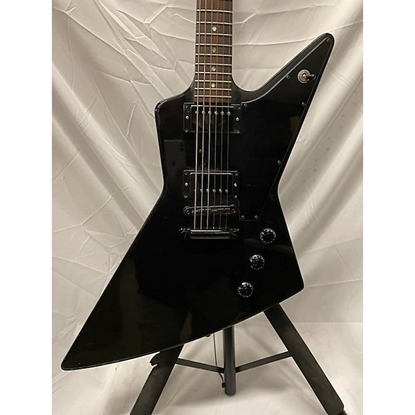 Used Gibson Explorer 76 EXPLORER PITCH BLACK Solid Body Electric Guitar