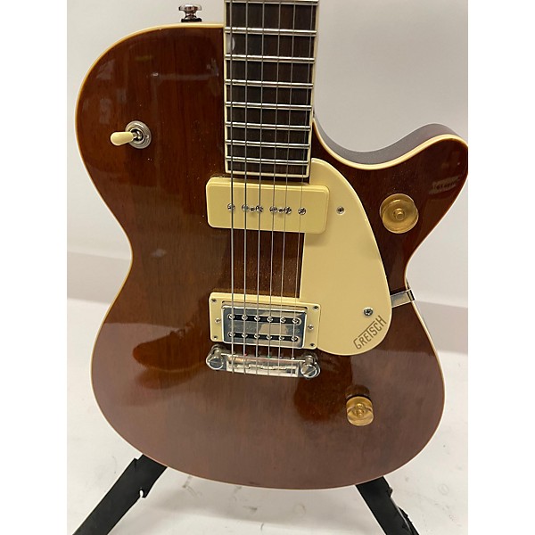 Used Gretsch Guitars Used Gretsch Guitars G2215-P90 Streamliner Junior Natural Solid Body Electric Guitar