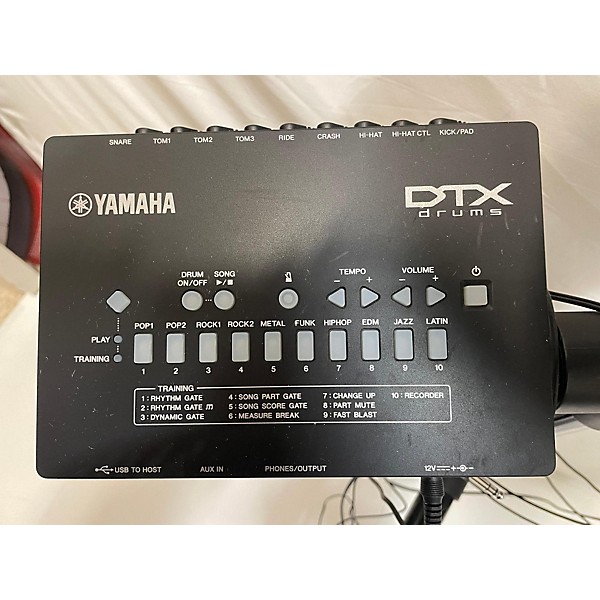 Used Yamaha DTX402K Electric Drum Set