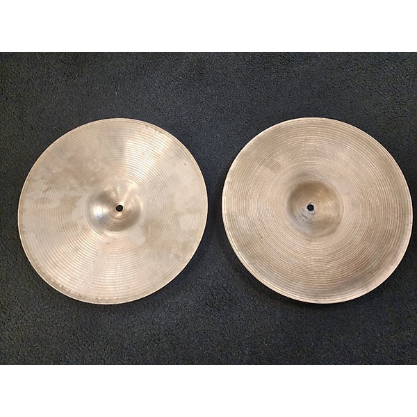 Used Zildjian 14in Avedis Hi Hat Pair Cymbal