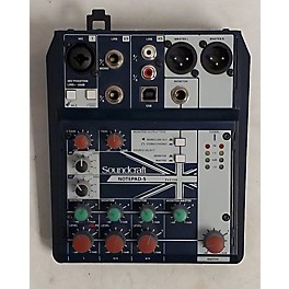 Used Soundcraft NOTEPAD-5 Unpowered Mixer