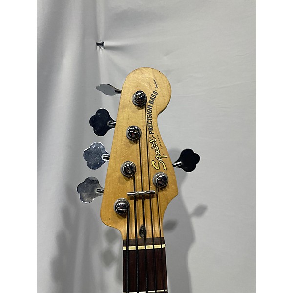 Used Squier Precision Bass Standard Electric Bass Guitar