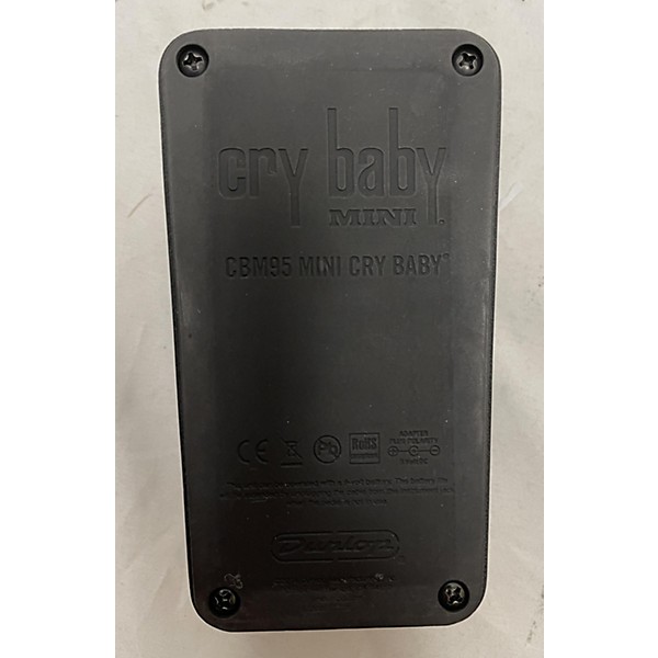 Used Dunlop CBM95 Cry Baby Mini Wah Effect Pedal