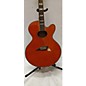 Used College Custom Guitars Used College Custom Guitars Texas Longhorns Orange Acoustic Guitar